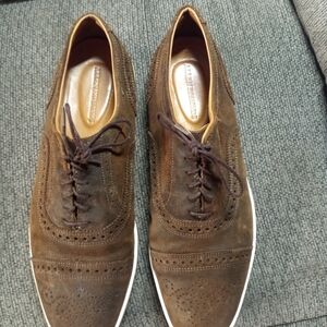 Allen Edmonds Suede Brown Men's Oxfords